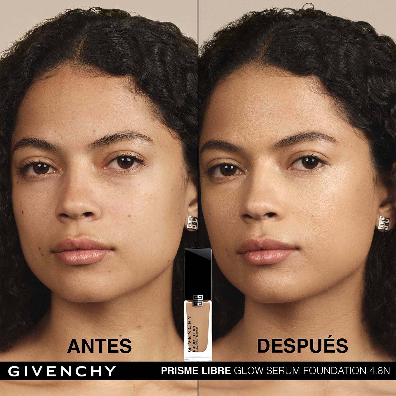 PRISME LIBRE GLOW SERUM FOUNDATION. BASE DE MAQUILLAJE EN SUERO QUE MEJORA LA PIEL, LUMINOSIDAD 24H E HIDRATACIÓN 48 H (BASE DE MAQUILLAJE EN SUERO)
